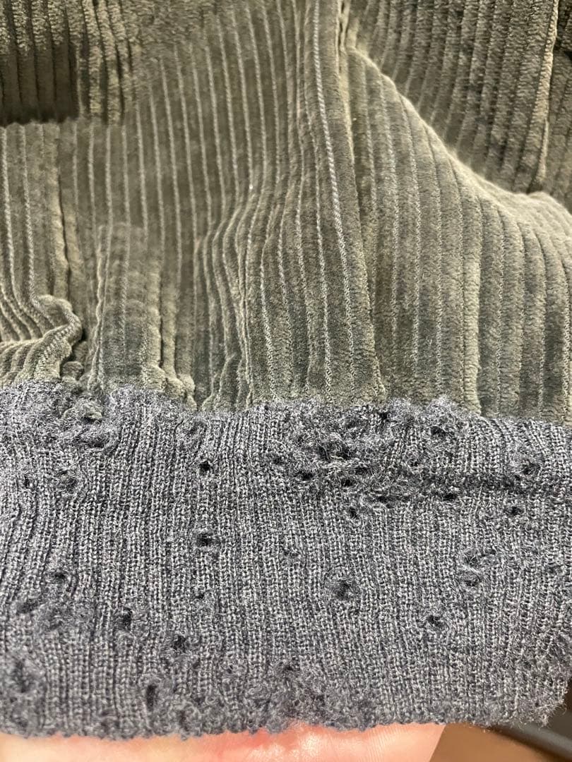 1960s フランス　ビンテージ　コーデュロイ　プルオーバージャケット　珍品