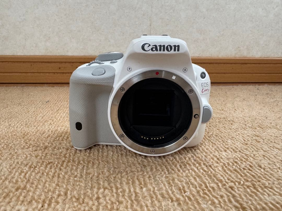 Canon EOS Kiss X7 ホワイト ダブルレンズ　美品