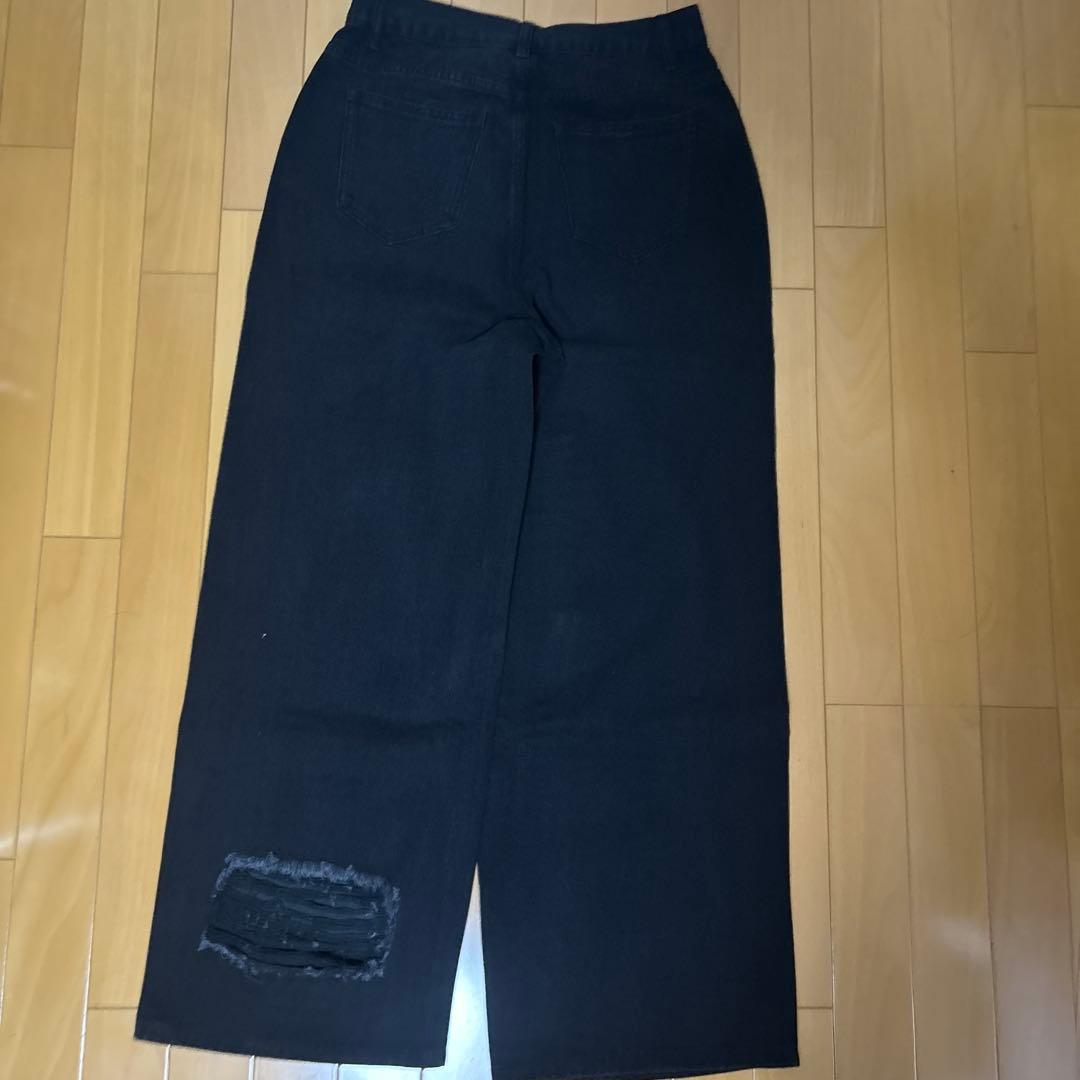 パンツ CONP Washed Sequined Ripped Jeans