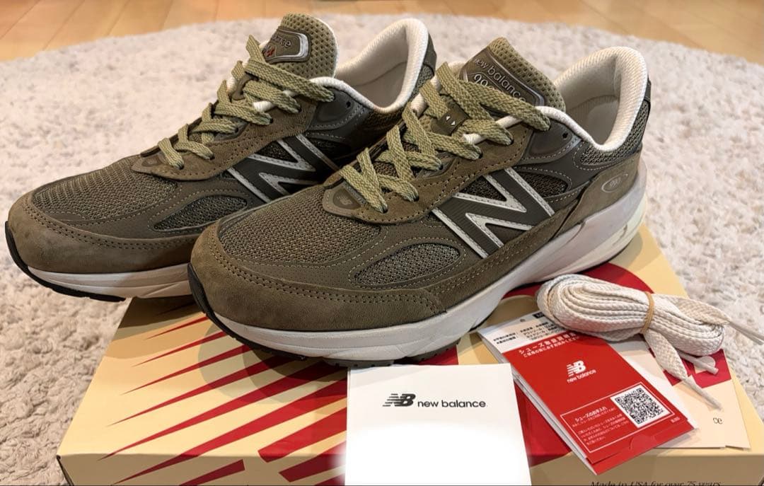 靴 NewBalance 990v6 TRUE CAMO 26.5cm US8.5