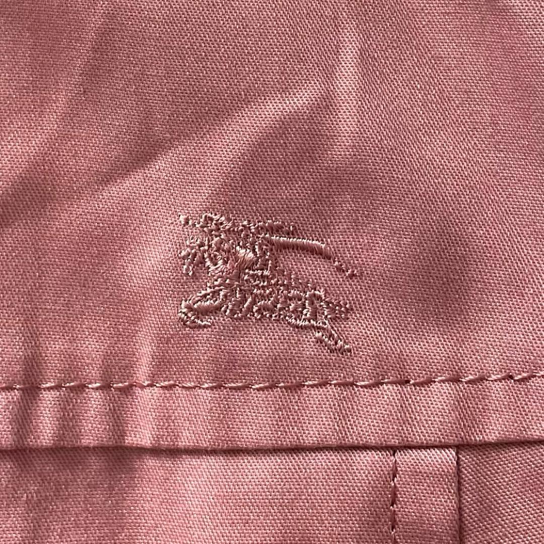 バーバリーブルーレーベル　ジップアップフーデッドジャケット　ノバチェック　ピンク