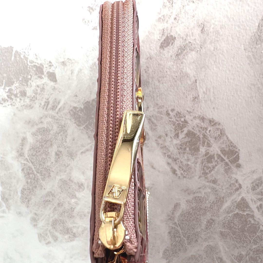 現行品☆極美品☆ATAO アタオ ベル キーケース ミニ財布 セピアボルドー　革