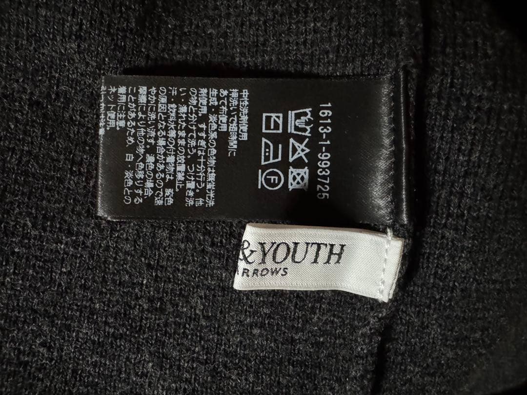 BEAUTY&YOUTH / ミラノリブ タートルネック ニットプルオーバー