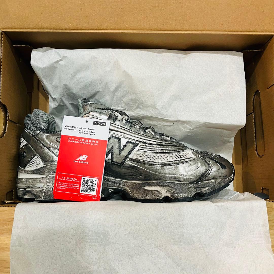 【新品未使用】New Balance M1000G シルバー スニーカー 26㎝