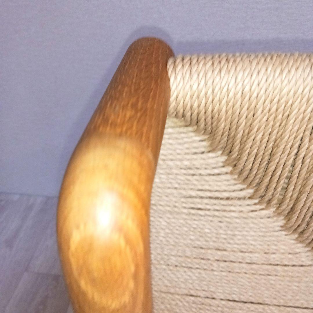 WISE WISE チノ ローチェア オーク材 ペーパーコード ナチュラル