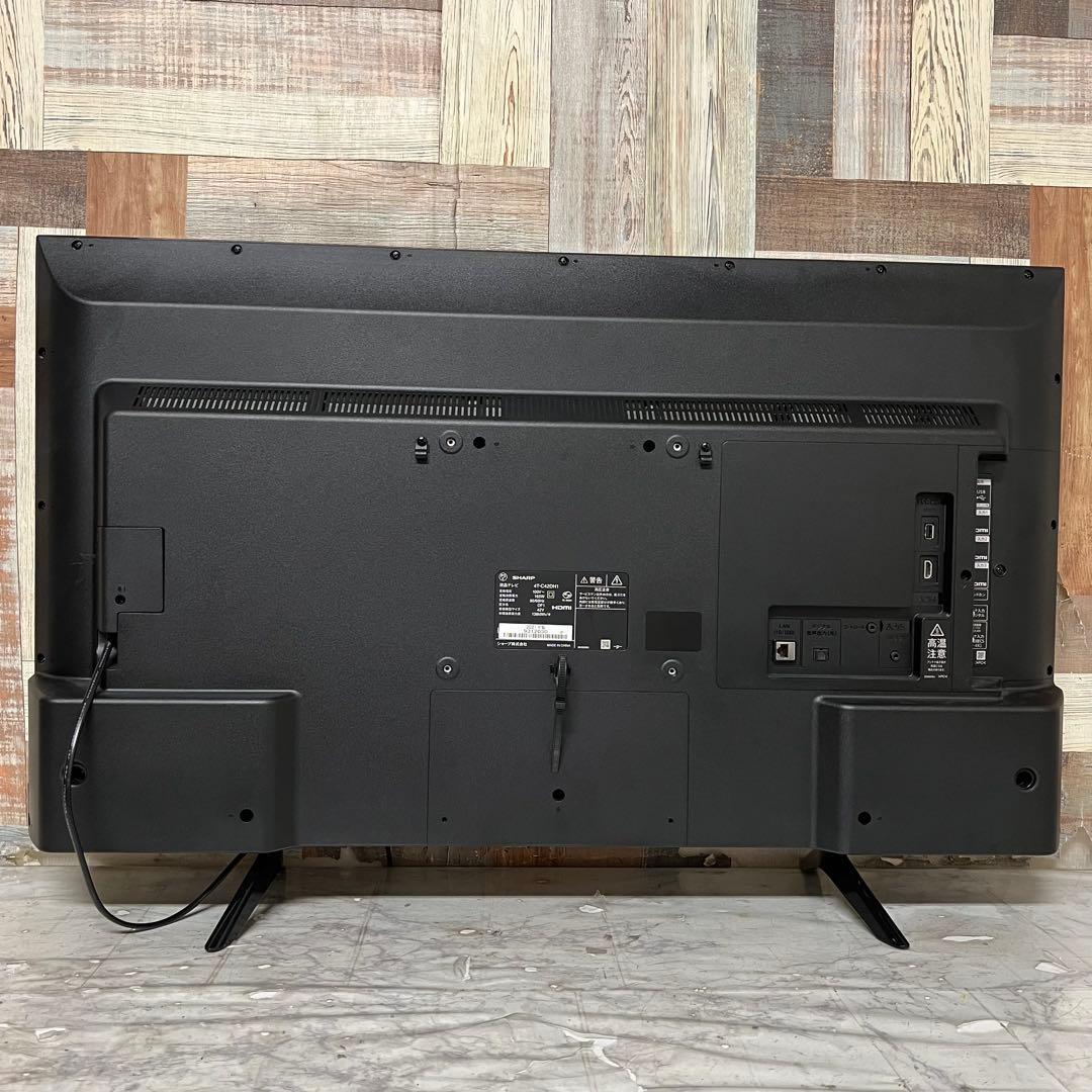超カルサーすみれんげさん専用使用感少ないシャープ 42V型 4Kチューナー内蔵