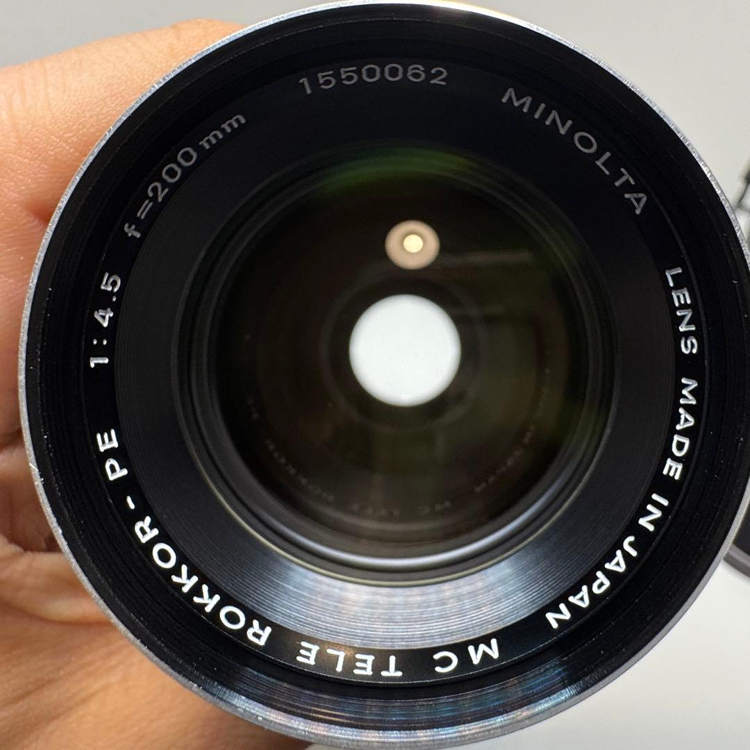 Minolta SR 505 一眼レフカメラ 電池＆レンズセット