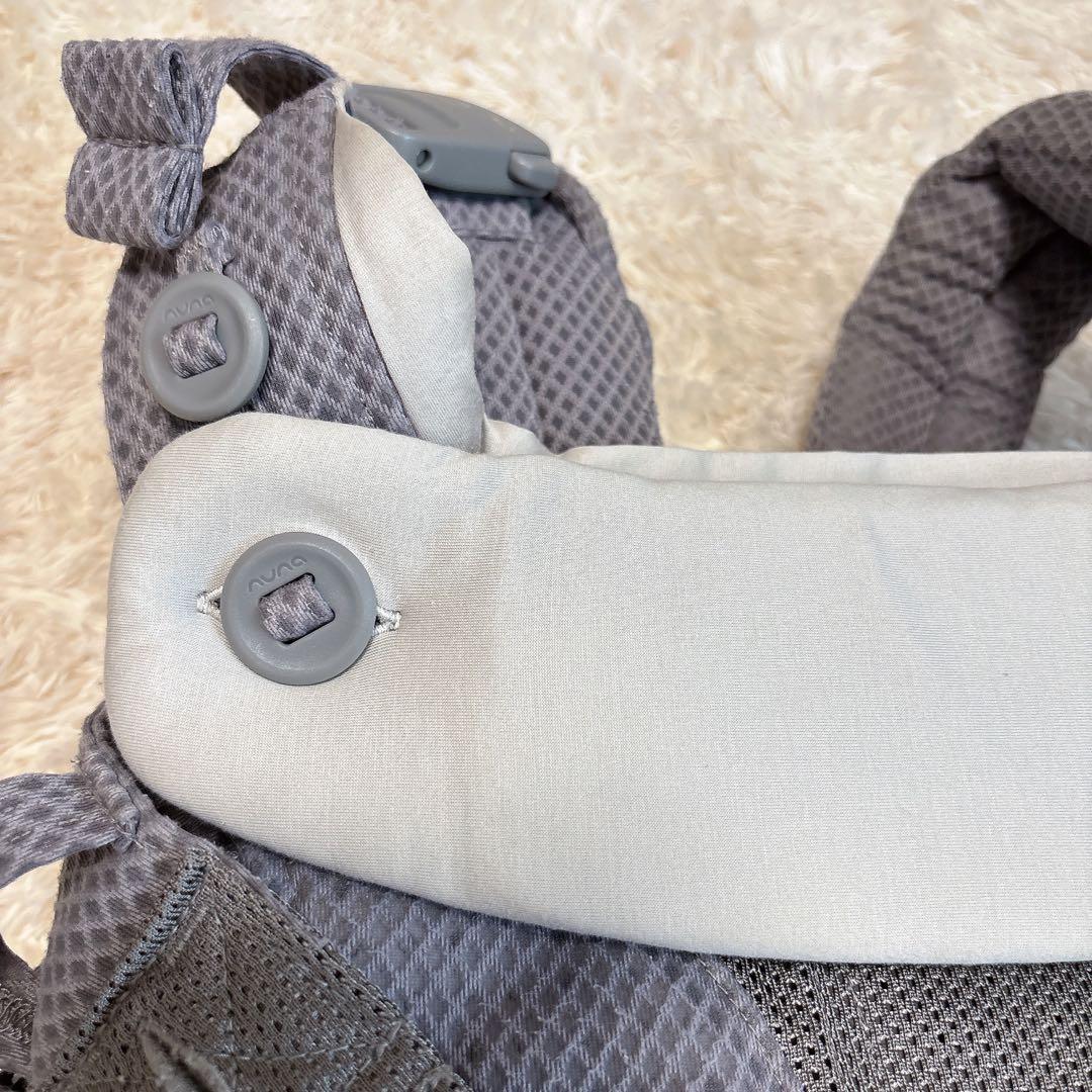 【人気】nuna cudl ヌナ カドル 抱っこ紐　フロスト　メッシュ　グレー