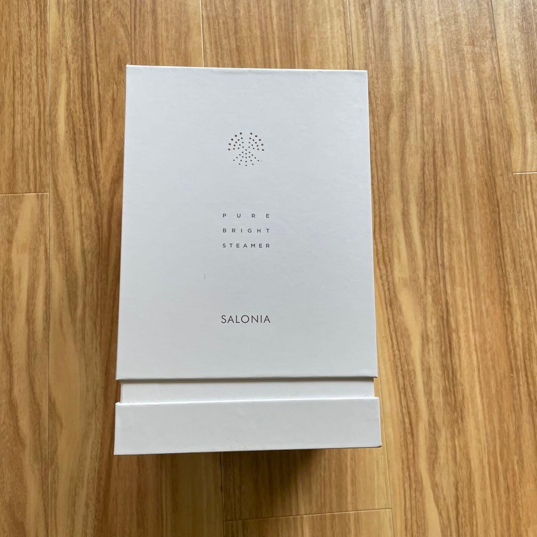 SALONIA PURE BRIGHT STEAMER グレー