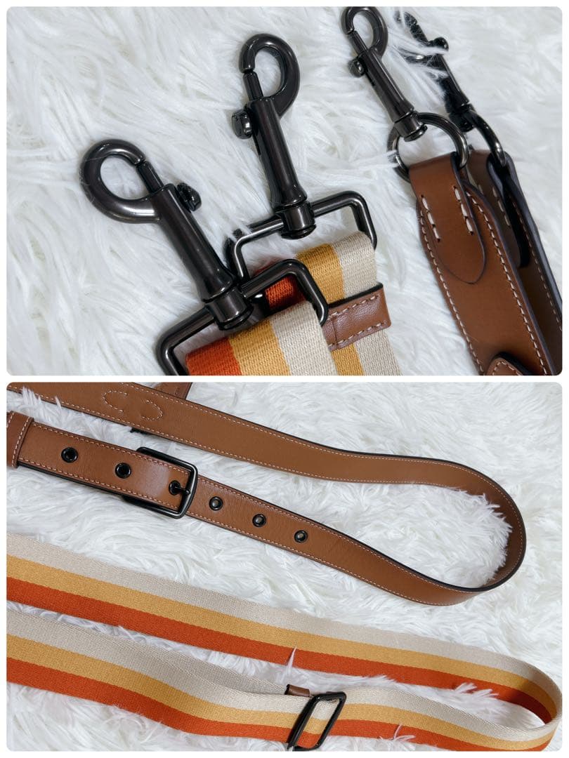 コーチ　ディズニー　レア　刺繍　シグネチャー　ボストン　ショルダー