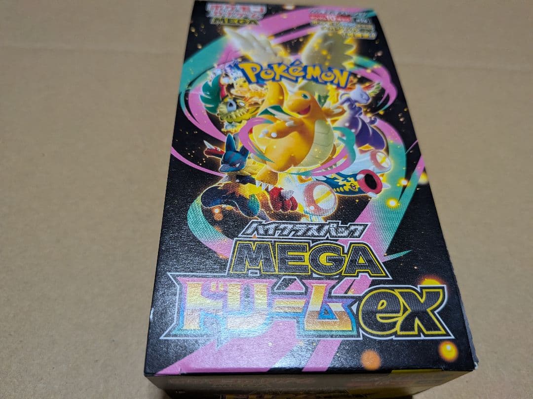 シュリンク無し　ポケモンカードゲームMEGA ドリームex　１ＢＯＸ