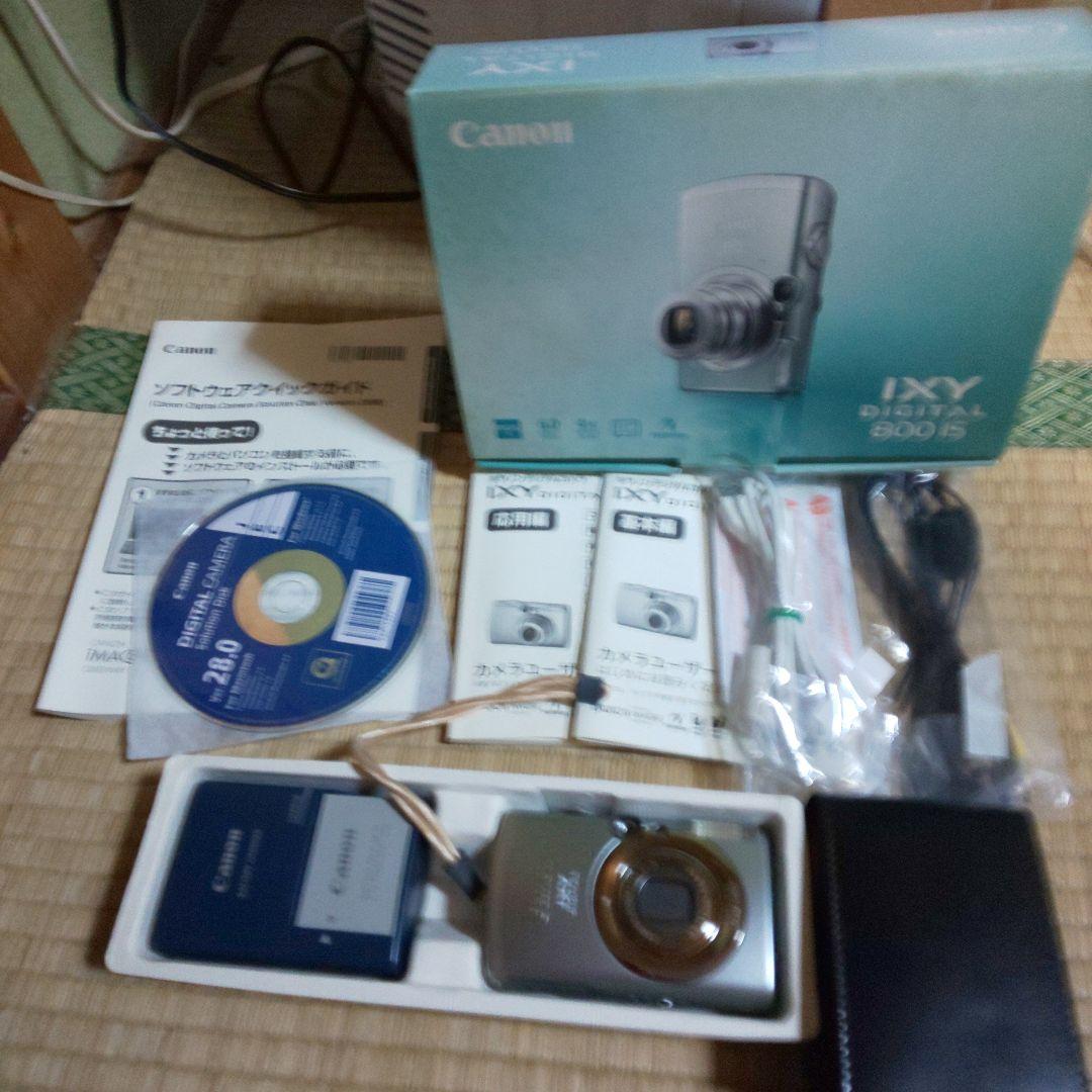 美品‼️キャノン IXY DIGITAL 800IS ケース付き