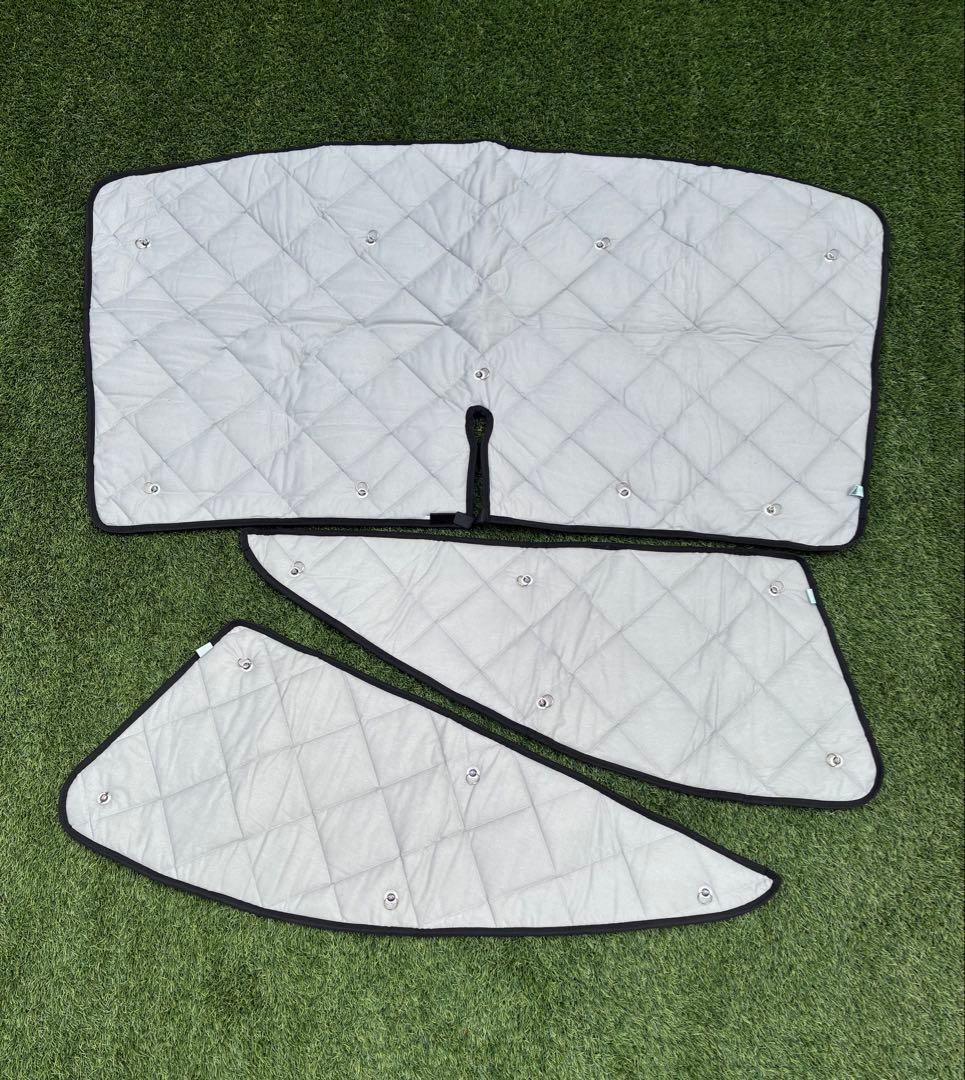 VW パサート(B8)用　フロント3面マルチシェードセット