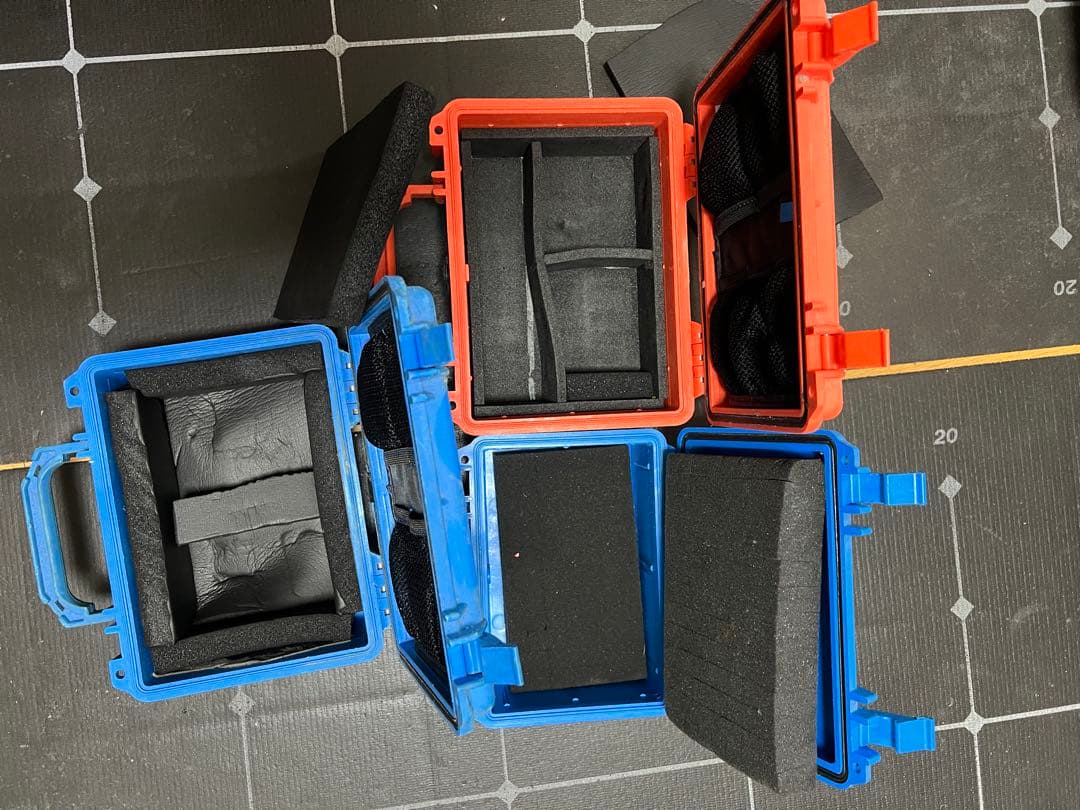 PELICAN ハードケース 1150 ブルー　オレンジ　ハードケース