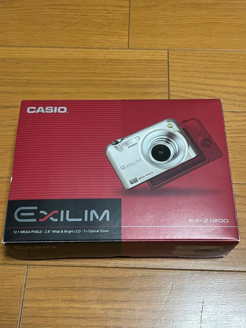 【️完備品】CASIO EXILIM EX-Z1200 シルバー コンデジ カメラ