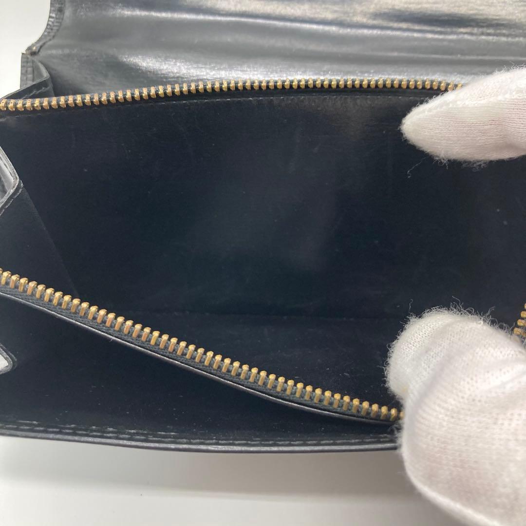 Louis Vuitton エピレザー ブラック 長財布 レザー ルイヴィトン