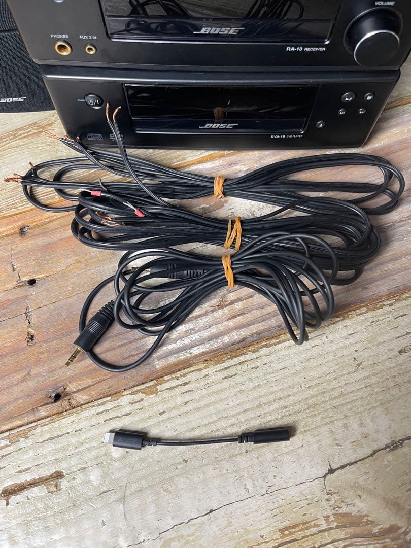a*i様 BOSE 高音質コンポセット RA-18+DVA+AM5+リモコンつ