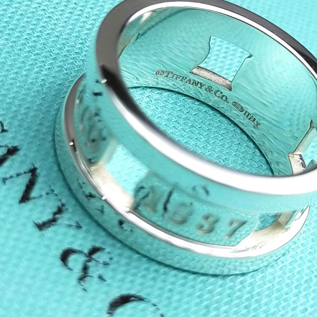 ◇美品◇【ティファニー】１８３７　エレメント　リング　１３号　2605