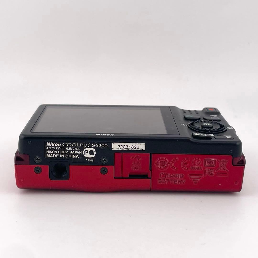 実写美⭕️【動作確認済み】Nikon COOLPIX S6200 デジカメ
