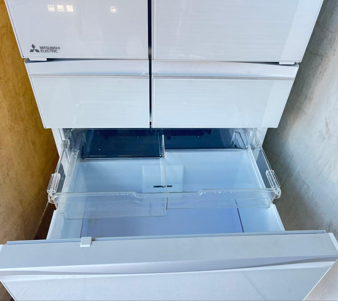 三菱ノンフロン冷凍冷蔵庫 MR-MX46G-W1 2021年
