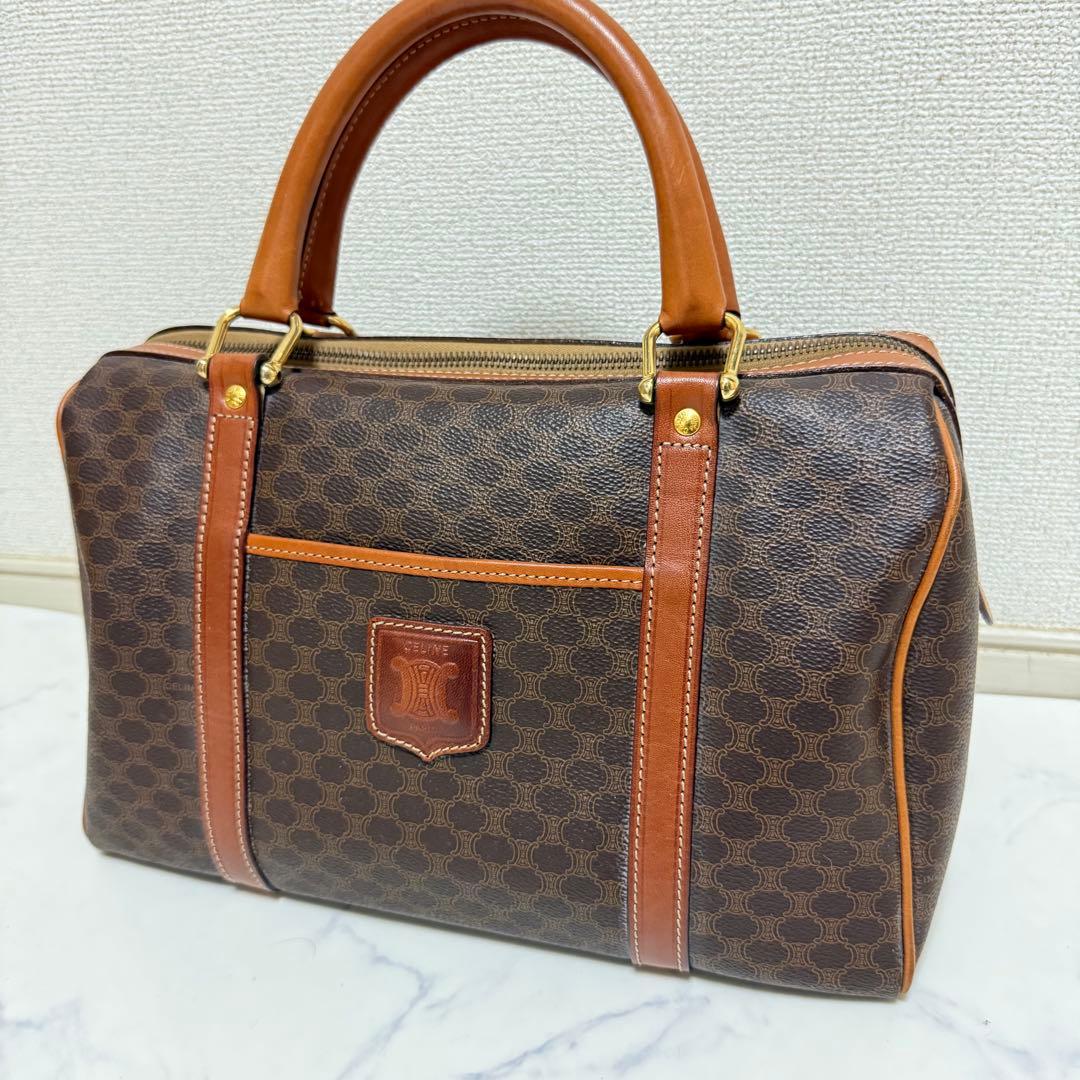 CELINE セリーヌ　トリオンフ　ヴィンテージ　ボストンバック