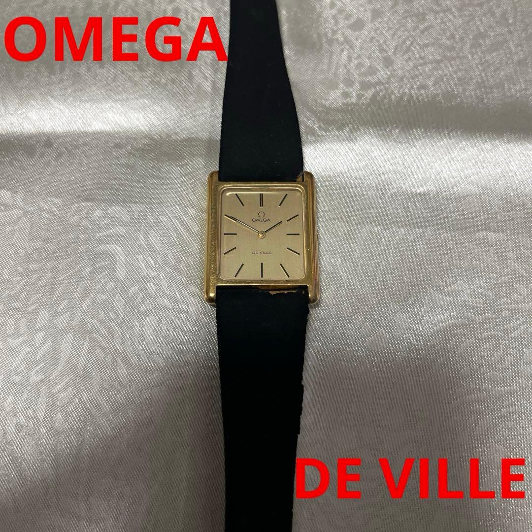 OMEGA DE VILLE 腕時計 クォーツ レディース アンティーク