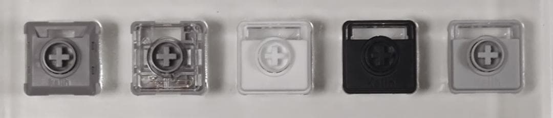 【特別限定カスタム】LOFREE FLOW2シルバー☆100キー☆×静音ピンク軸