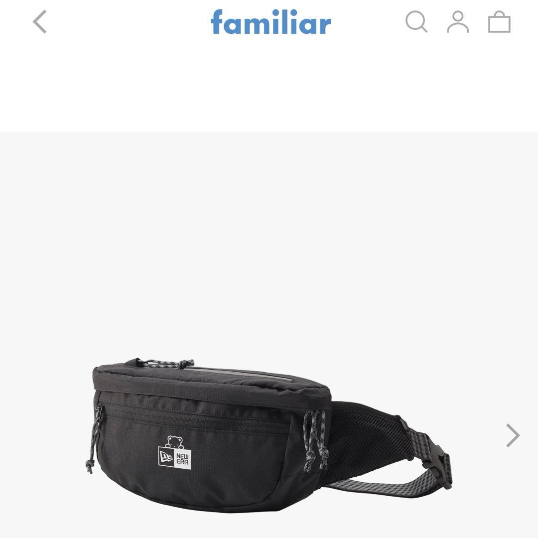 ミキ　新品　ボディバッグNEW ERA® × familiar ファミリア