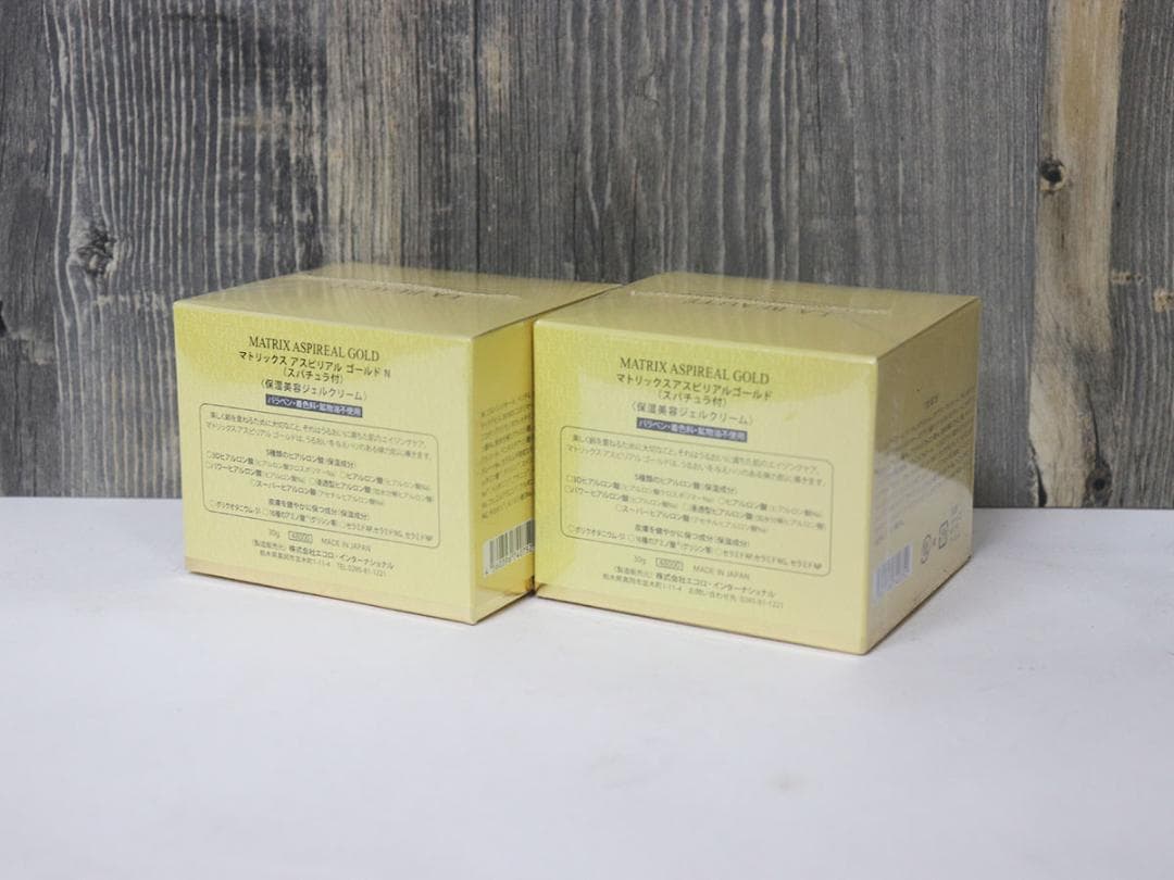 エコロインターナショナル　マトリックス アスピリアル ゴールド［2点セット］