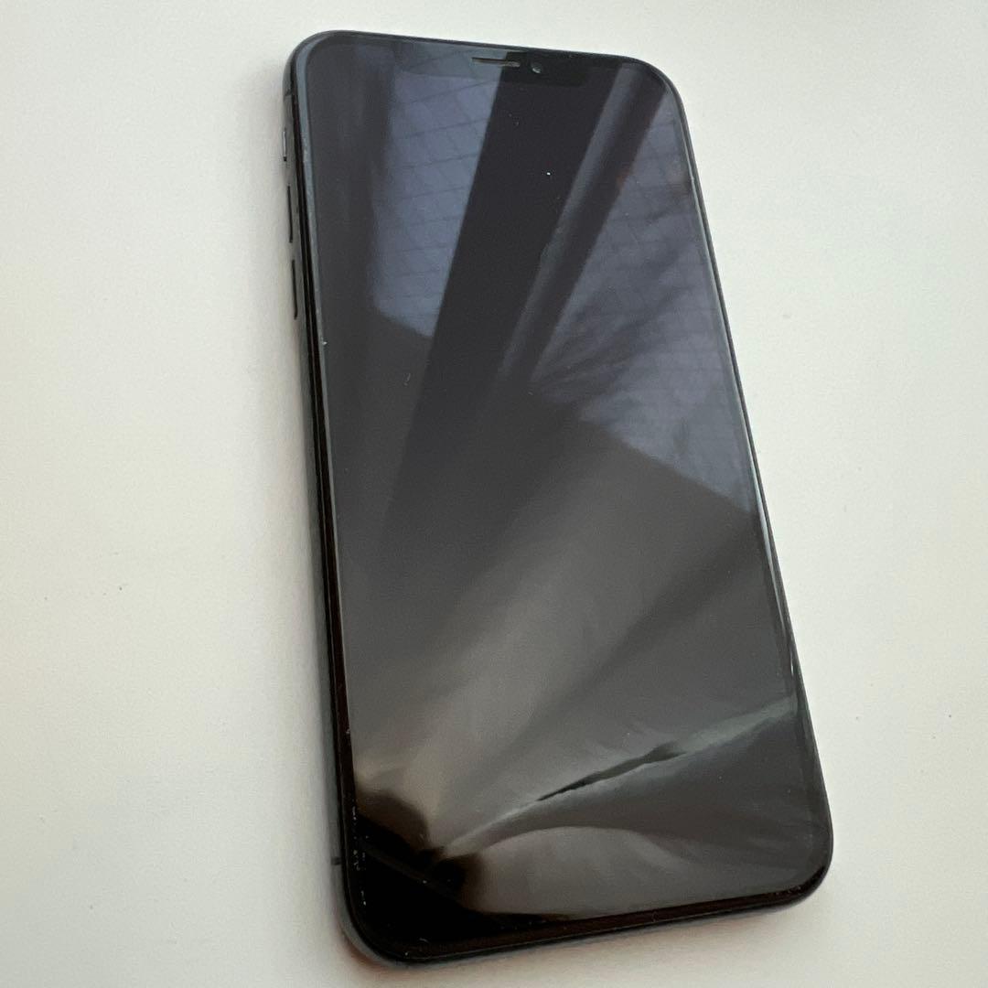 チョロさまiPhone X スペースグレイ 本体 256GB バッテリー100%