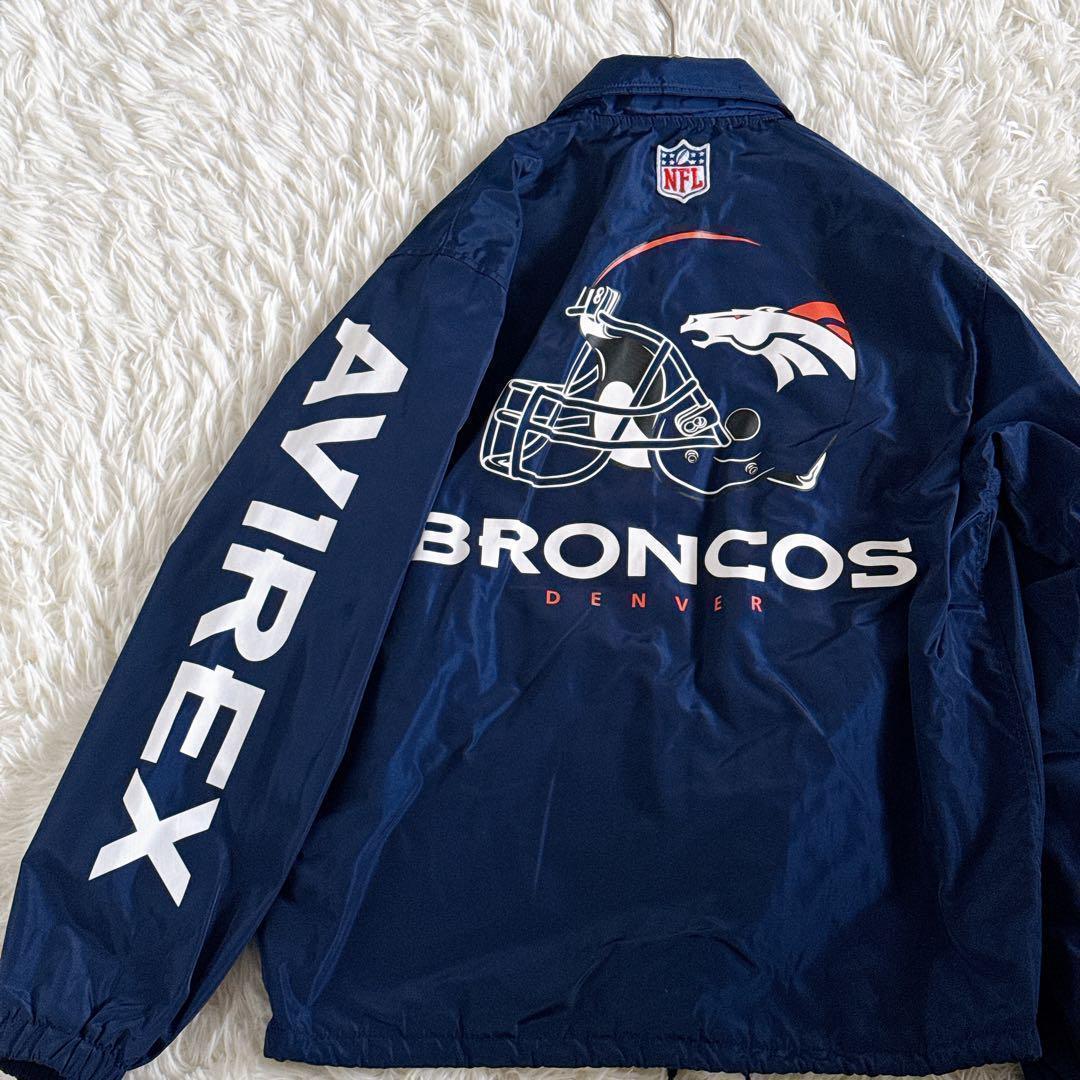 激レア2019年限定コラボ✨アヴィレックス　NFL　ブロンコスコラボ　ジャケット