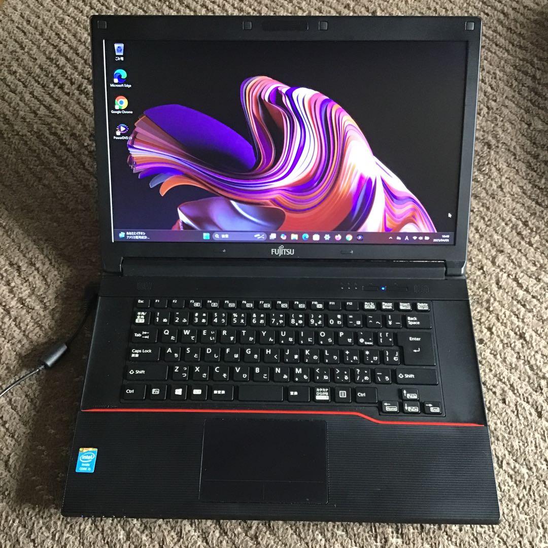 ★富士通　LIFEBOOK 最新Win11Pro Core i5 / 8GB