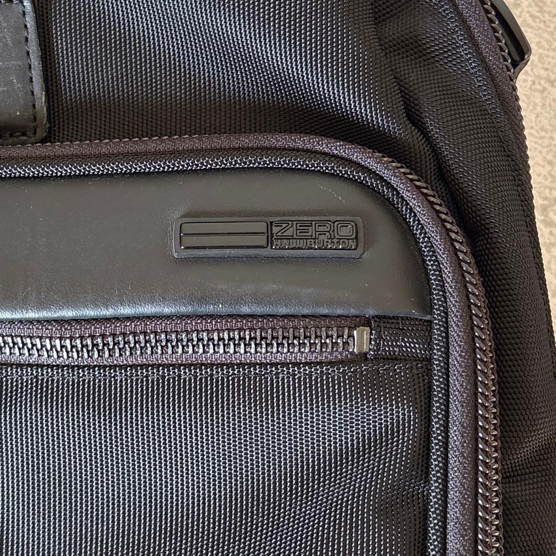 ほぼ未使用：ゼロハリバートン ZEST 黒 ブリーフケース 80737-BK