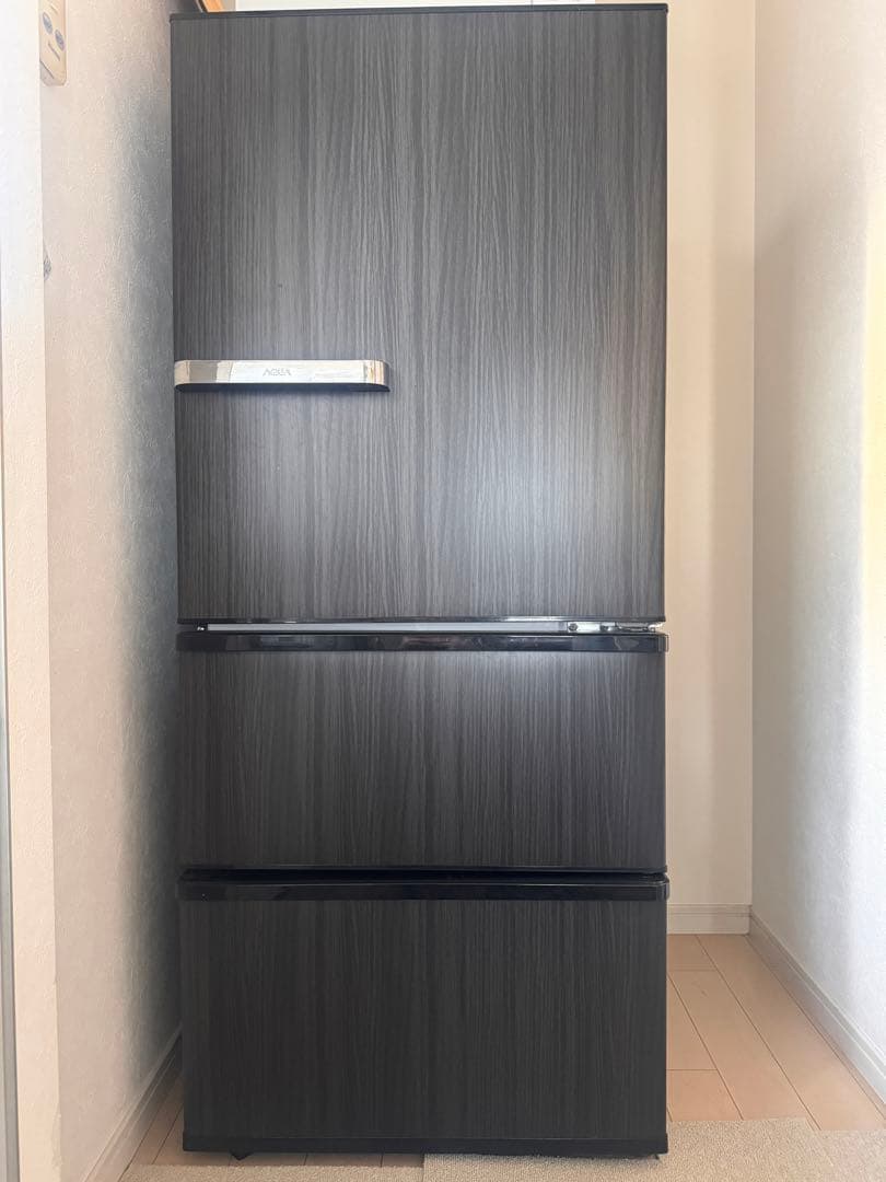 【美品】AQUA 23年 木目調 冷蔵庫 自動製氷 272ℓ