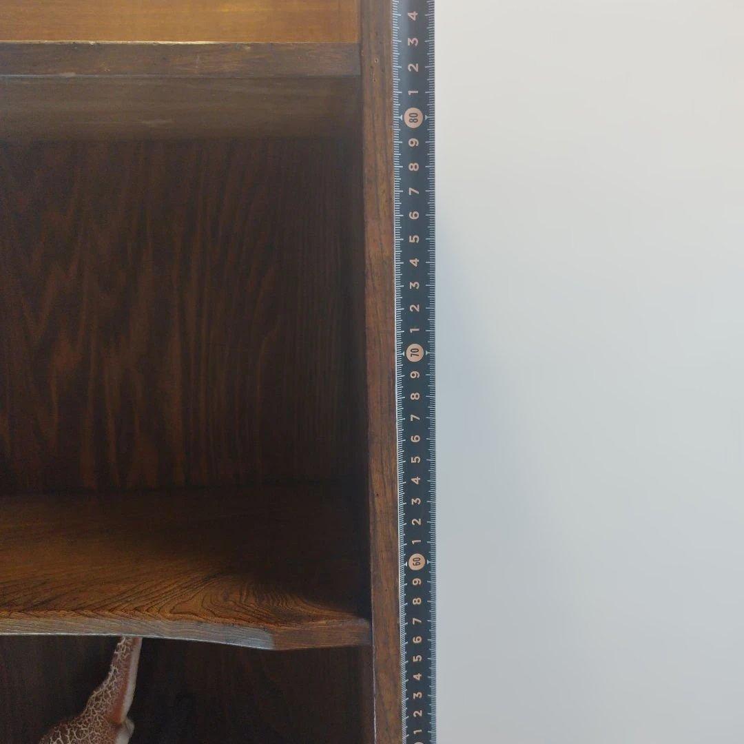 アンティーク　本棚　昭和　レトロ