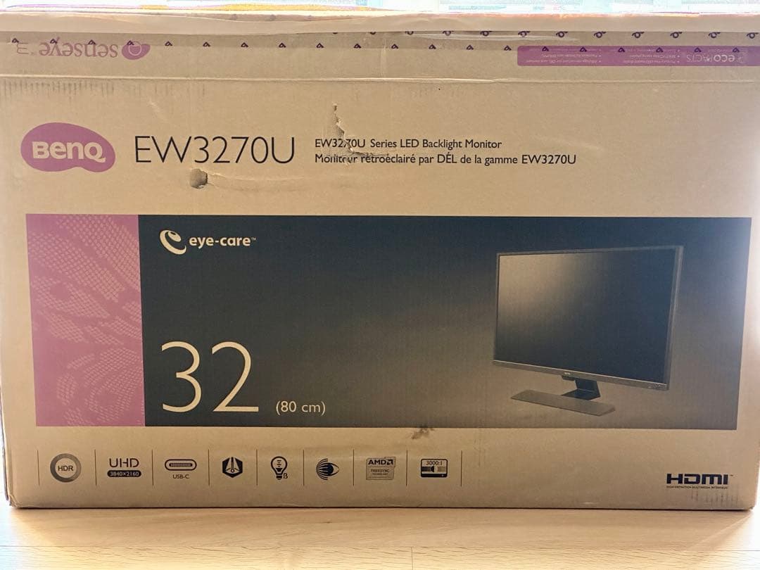 BenQ EW3270U 32インチ モニター