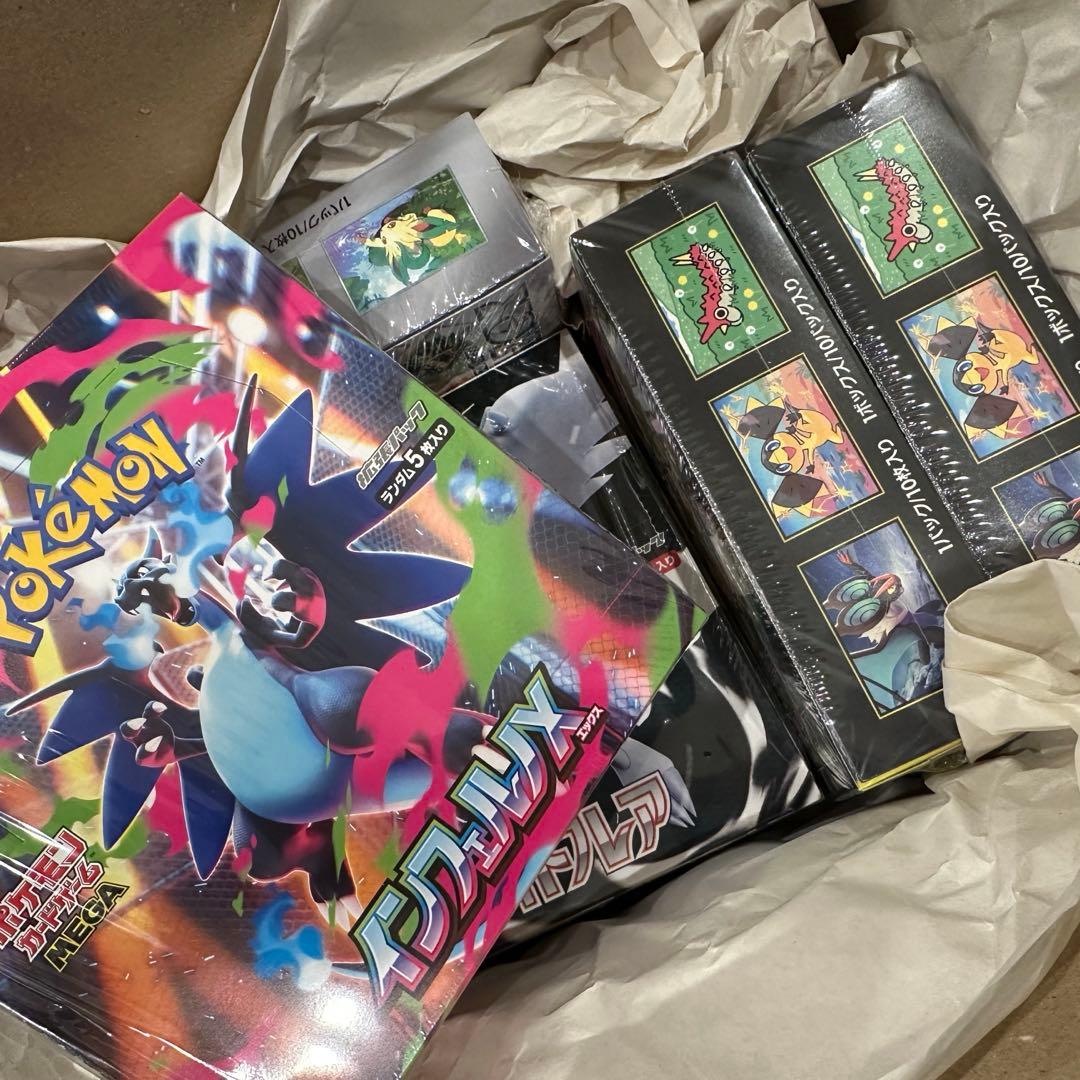 ポケモンカード シュリンク付 ５BOX