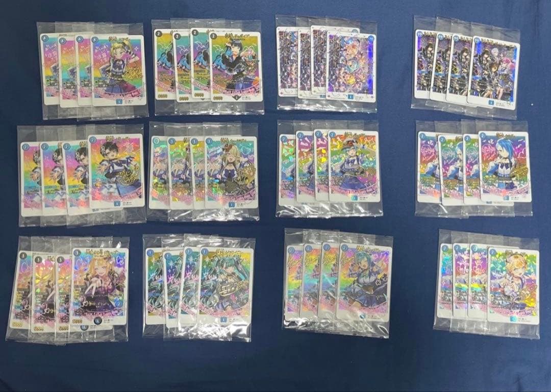 神アート　魔法少女アイドル「Girl Mage」 4枚セット(エクストラ以外)