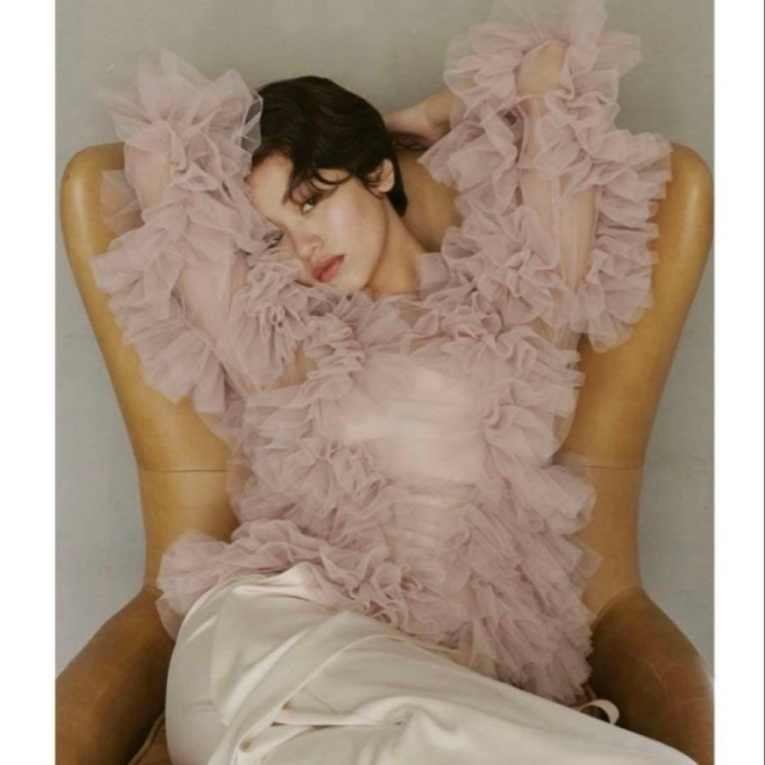 (新品未使用)tulle veil tops ノートルエモア　チュールトップス
