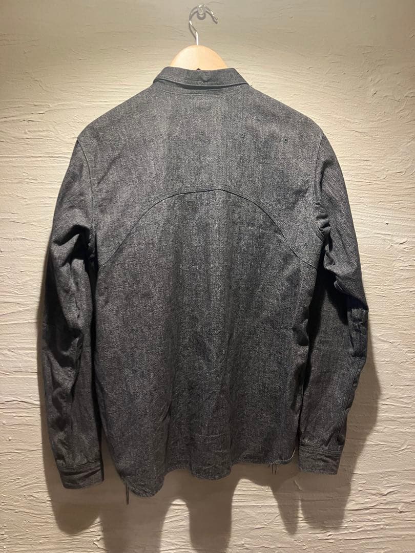 DOUBLE DIAMOND ブラックシャンブレーシャツ LOT419 XL