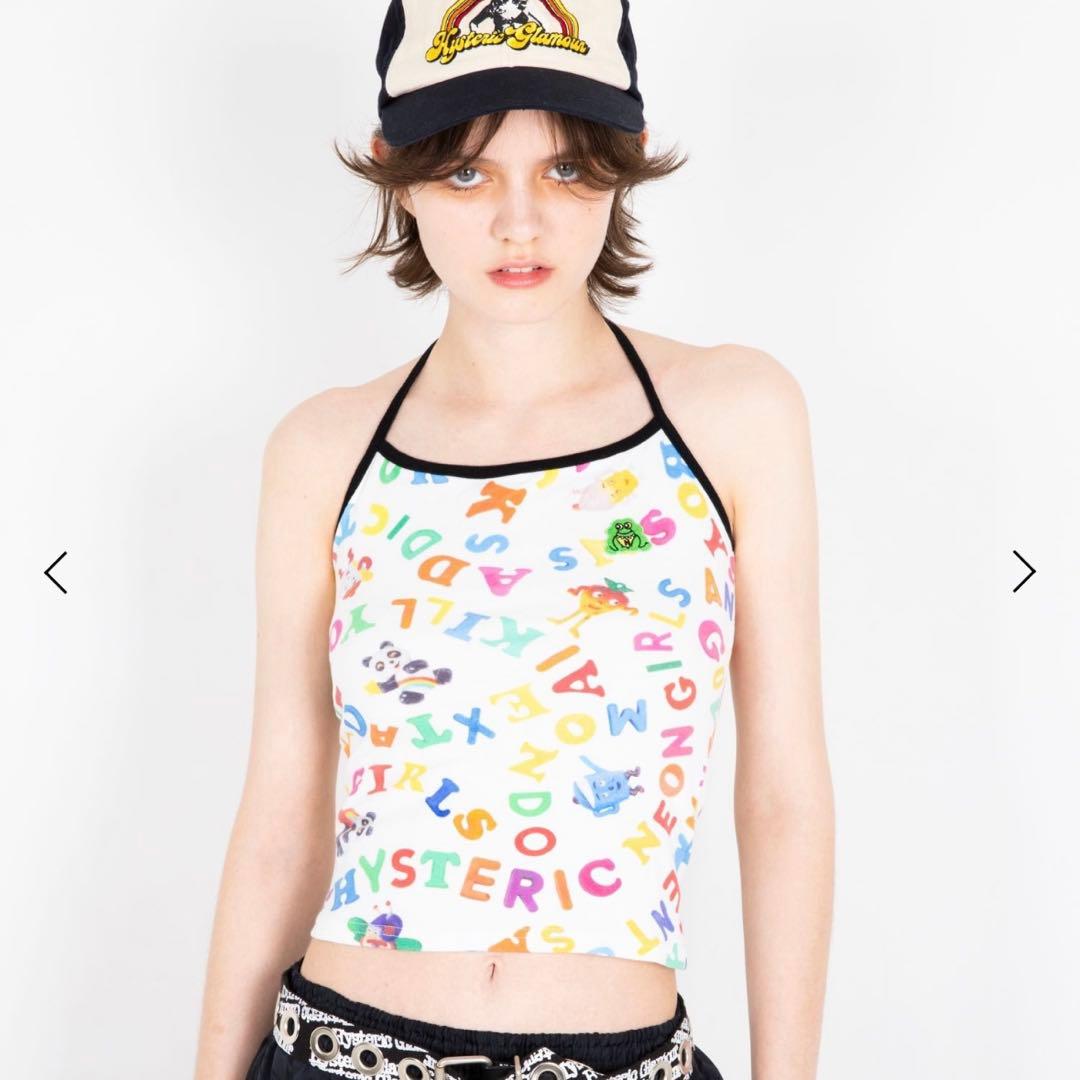 SNS ADDICTION柄 ホルターネック ヒステリックグラマー