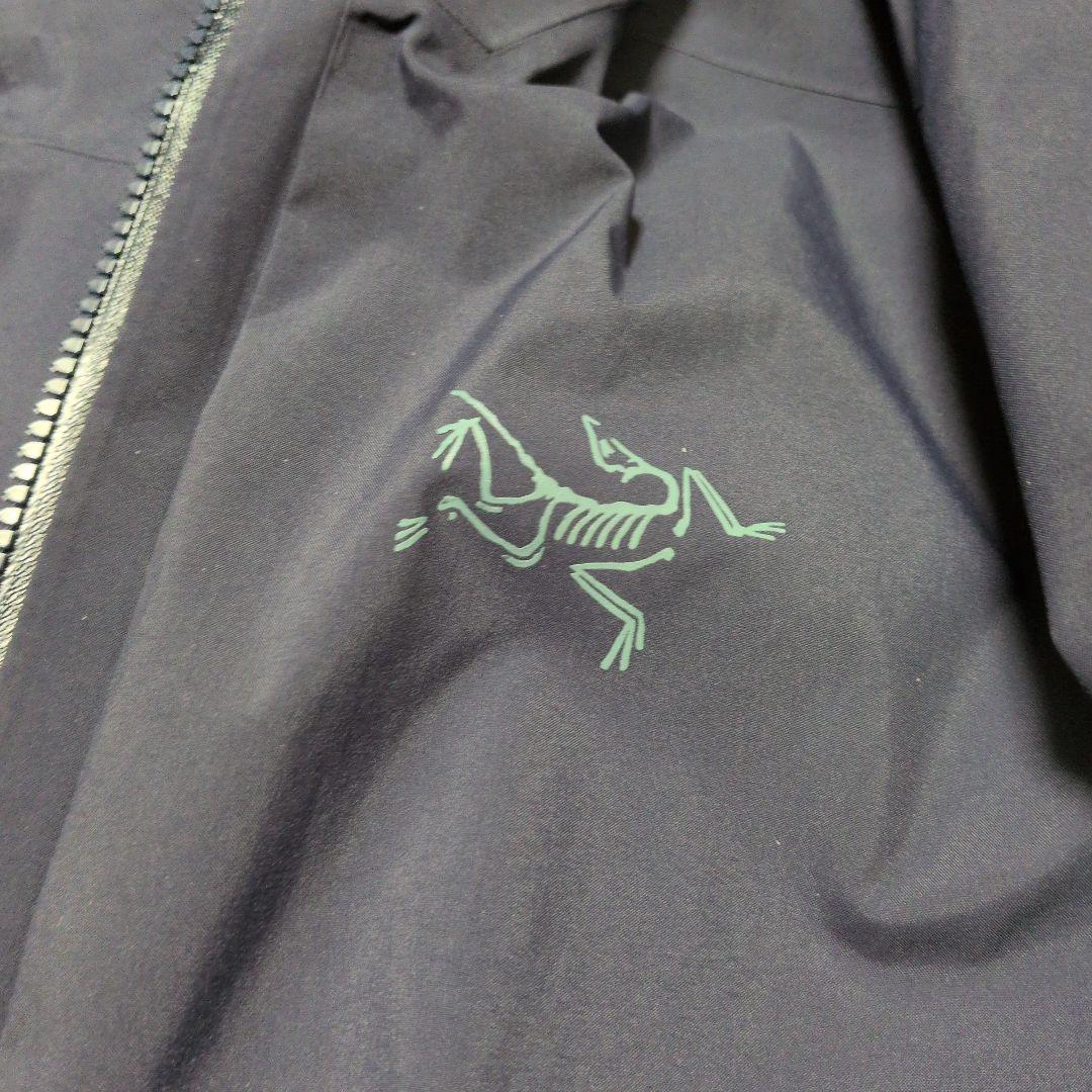 アークテリクス レイルインサレーテッドジャケット L ブラックサファイア