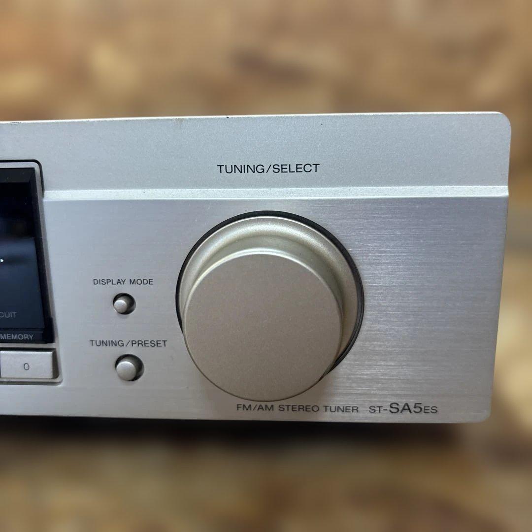 SONY ソニー 　ST-SA5ES 　FM/AM　ステレオチューナー