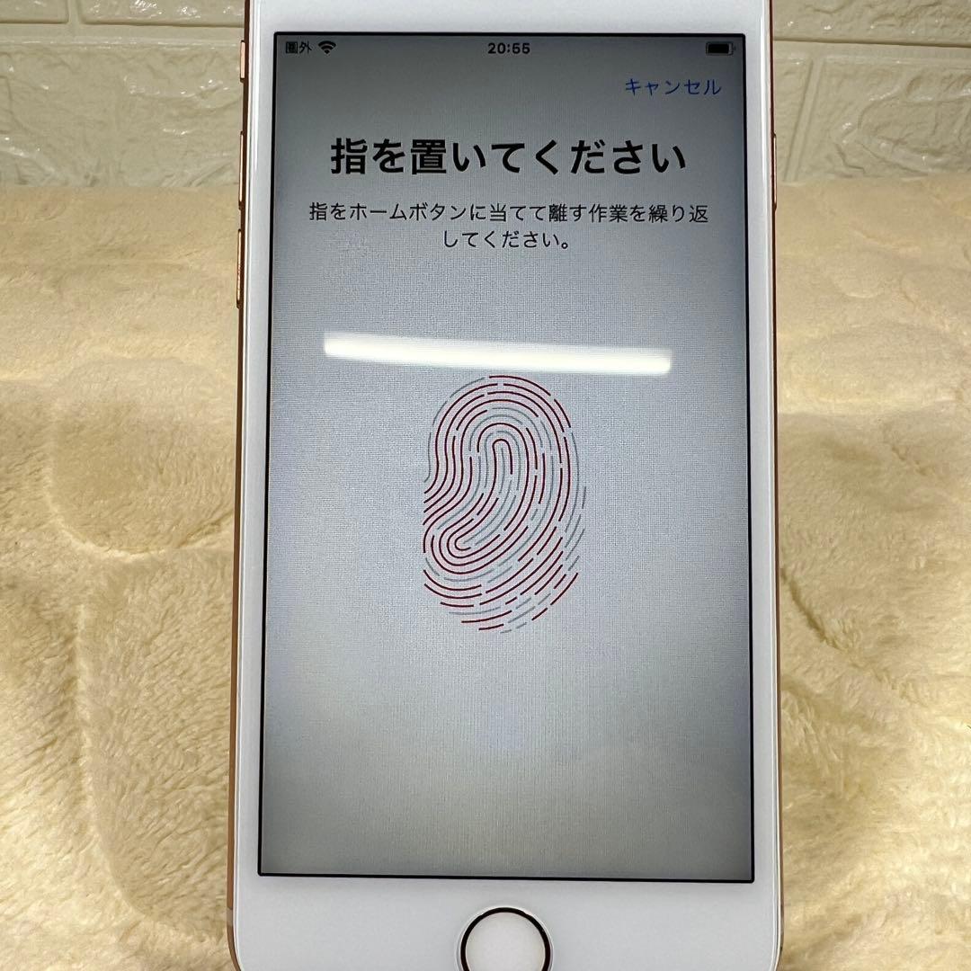 ☺︎【液晶背面美品】iphone8 64G バッテリー100%
