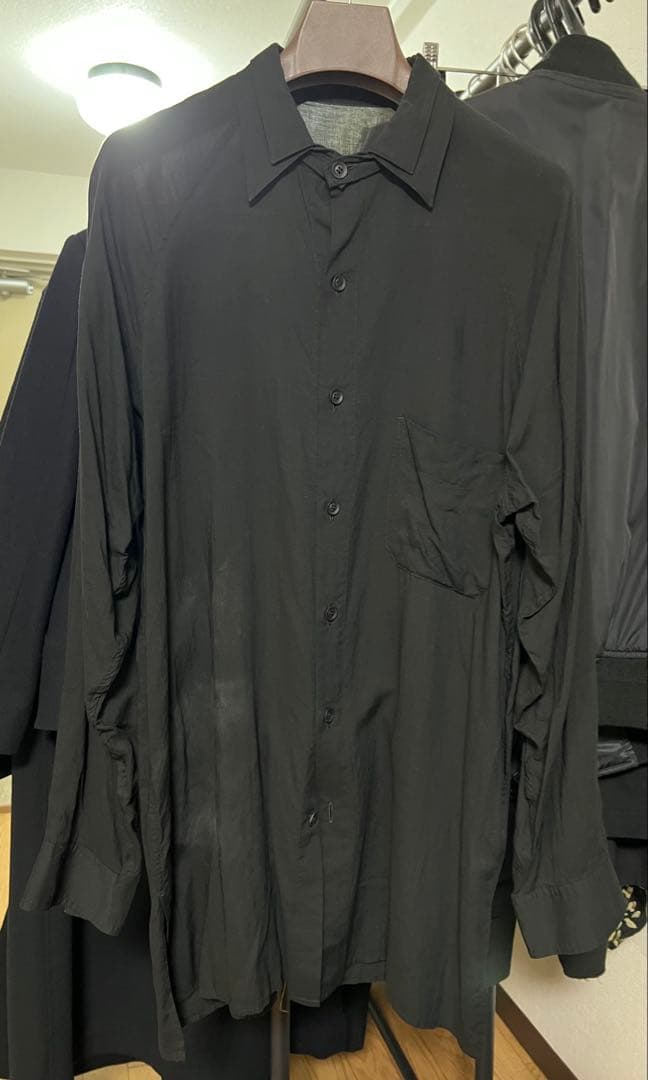 Yohji Yamamoto POUR HOMME セルロースシャツ