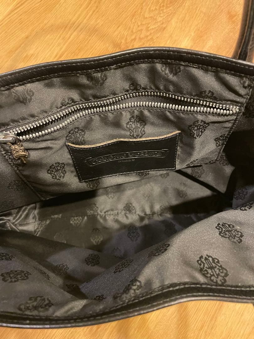 レン クロムハーツ　FSトート　黒皮 インボイスは付属しません！