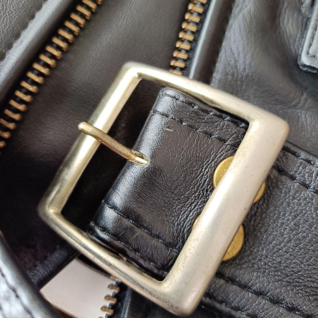 バンソン　ライダースジャケット　メンズ　サイズ36　レザー　Vanson