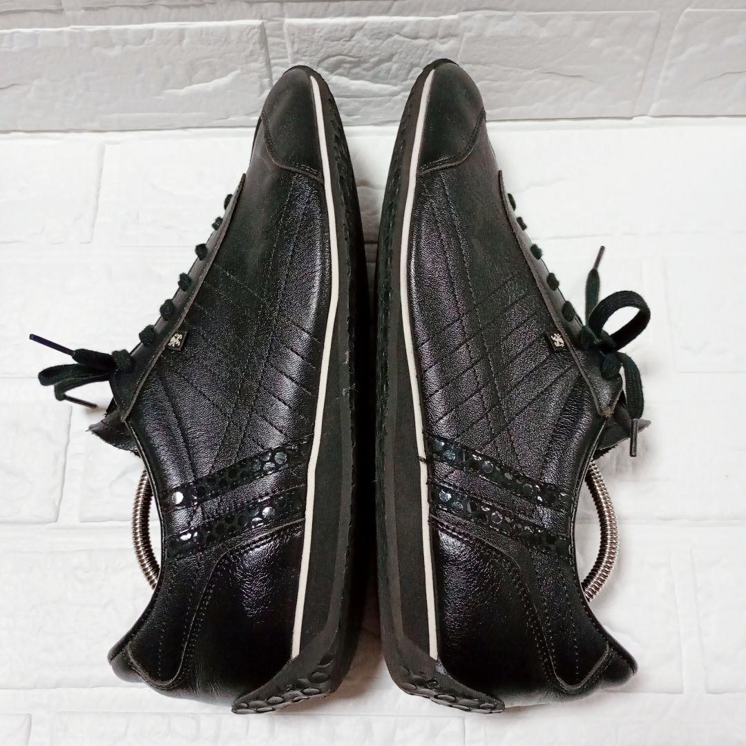 PATRICK パミール PAMIR 日本製 レザー 黒 ✨️良品✨️