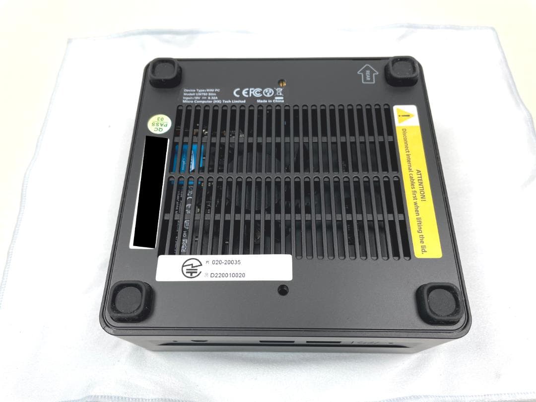 使用短め MINISFORUM UM760 Slim ／ R5 7640HS