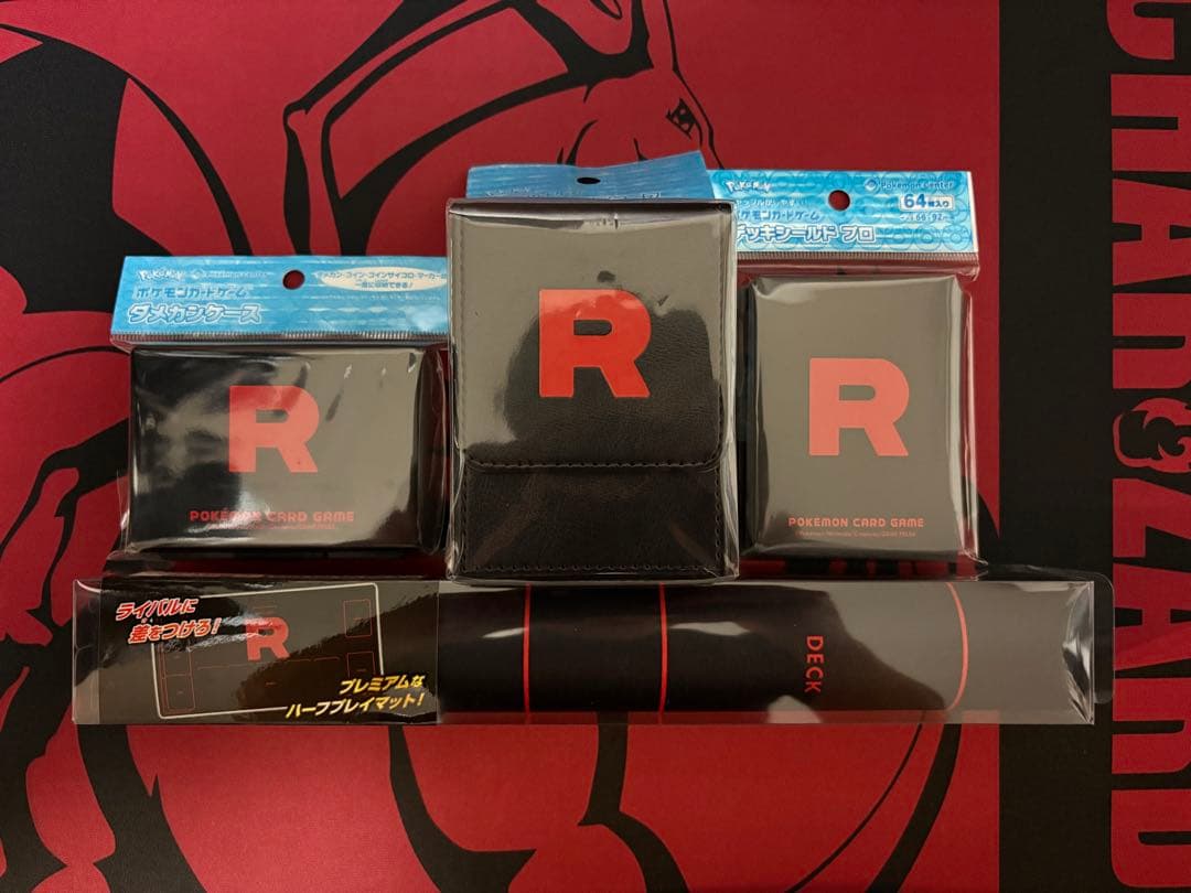 ポケモンカードゲーム ロケット団の栄光 サプライ 周辺グッズ 4点セット